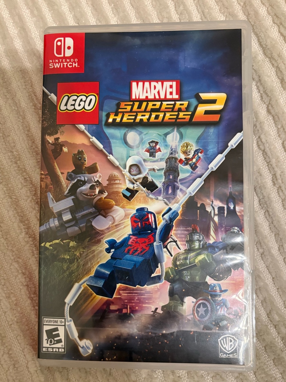 Lego Marvel Super Heroes 2 Nintendo Switch - Blue, Red, Yellow, White